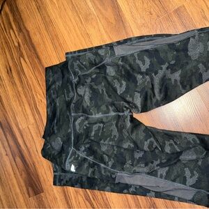 Fabletics Black Camouflage Leggings